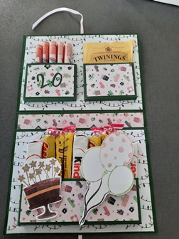 Carte anniversaire personnalisée 20ans